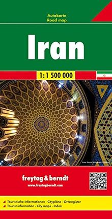 Freytag Berndt Autokarten, Iran - Maßstab 1:1 500 000 (freytag & berndt Auto + Freizeitkarten)