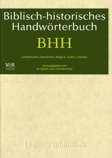 Digitale Bibliothek 096: BHH Biblisch-Historisches Handwörterbuch (PC+MAC)