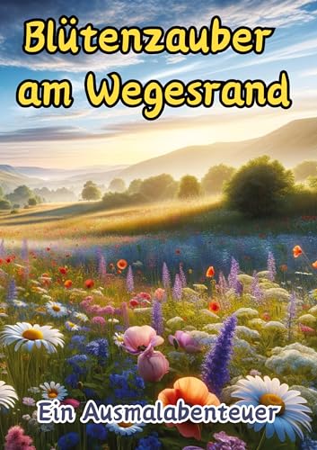 Blütenzauber am Wegesrand: Ein Ausmalabenteuer
