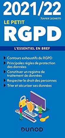 Le petit RGPD 2021-2022 : l'essentiel en bref