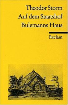 Auf dem Staatshof. Bulemanns Haus: Novellen