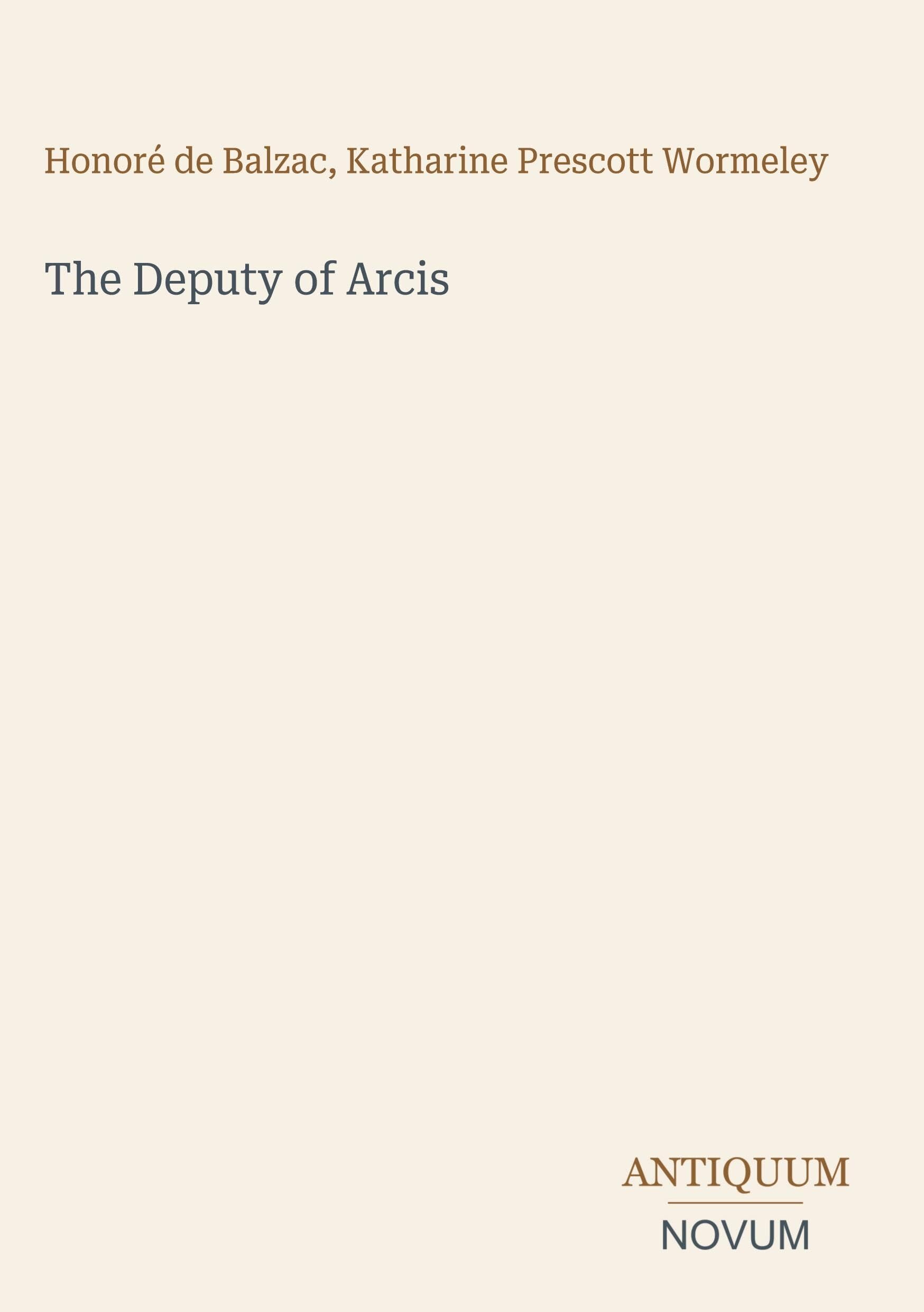 The Deputy of Arcis
