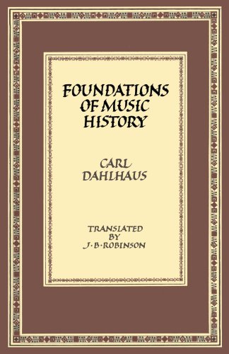Foundations of Music History