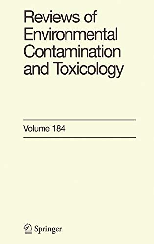 Reviews of Environmental Contamination and Toxicology 184