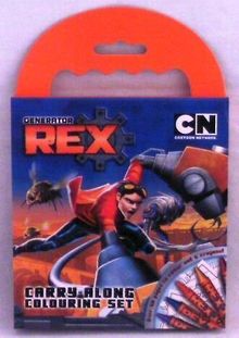 Generator Rex: Carry Along Colouring Set  | Buch | Zustand gut