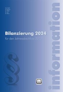 Bilanzierung 2024: für den Jahresabschluss 2023