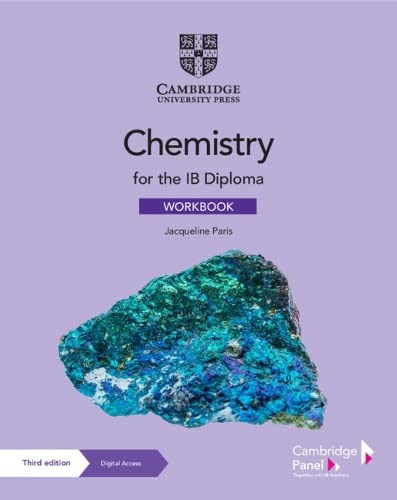 Paris, Jacqueline: Chemistry for the IB Diploma Workbook with Digital Access (2 Years)