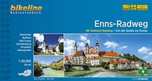 Enns-Radweg: Mit Rastland-Radweg, Von der Quelle bis zur Donau, 264 km, 1:50.000, wetterfest/reißfest, GPS-Tracks Download, LiveUpdate (Bikeline Radtourenbücher)
