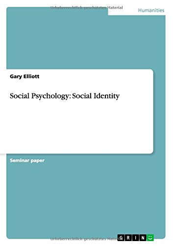 Social Psychology: Social Identity