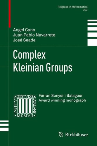 Complex Kleinian Groups (Progress in Mathematics)