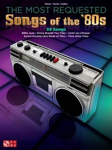 The Most Requested Songs Of The '80s -For Piano, Voice & Guitar- (Songbook): Noten, Songbook für Klavier, Gesang, Gitarre