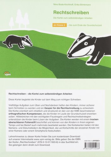 ABC Lernlandschaft 2+ / Rechtschreiben - Die Kartei zum selbstständigen Arbeiten: Kartei ab 2. Schuljahr