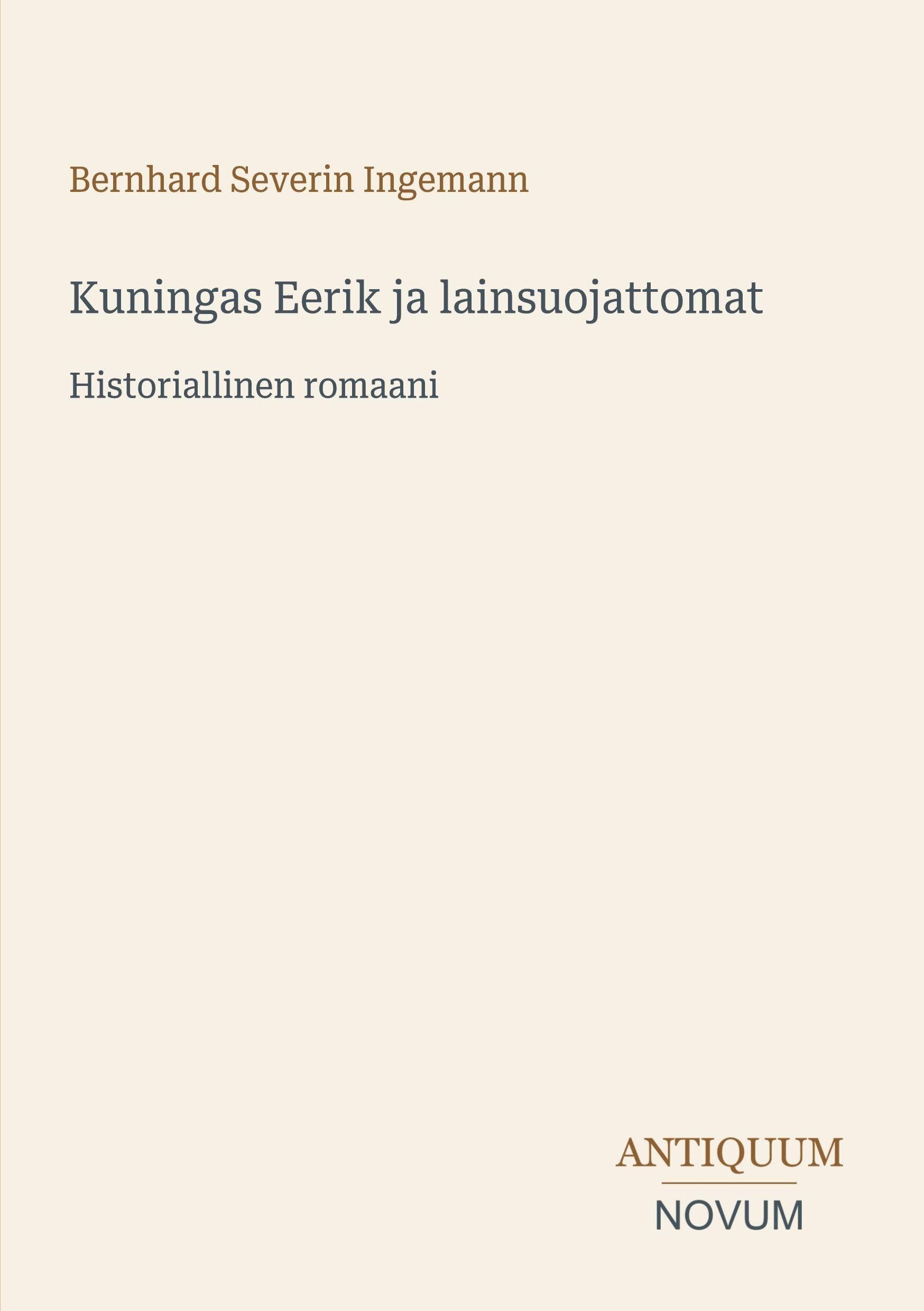 Kuningas Eerik ja lainsuojattomat