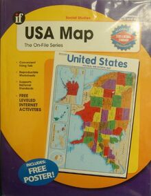 U.s.a Map (On-file Series)