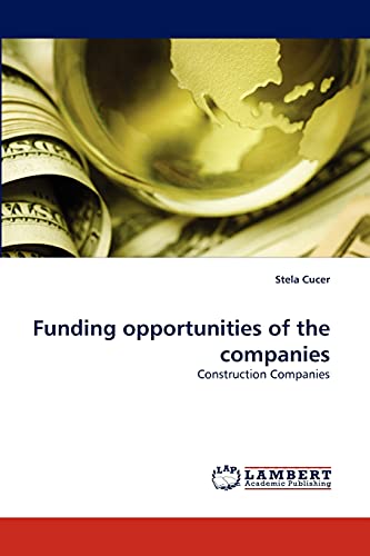 Funding opportunities of the companies: Construction Companies