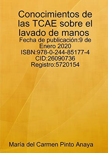 Conocimientos de las TCAE sobre el lavado de manos