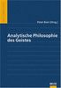 Analytische Philosophie des Geistes (Beltz Bibliothek)