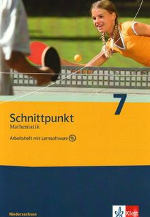 Schnittpunkt Mathematik - Ausgabe für Niedersachsen / Arbeitsheft mit Lernsoftware und Lösungsheft 7. Schuljahr