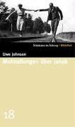 Mutmaßungen über Jakob. SZ-Bibliothek Band 18