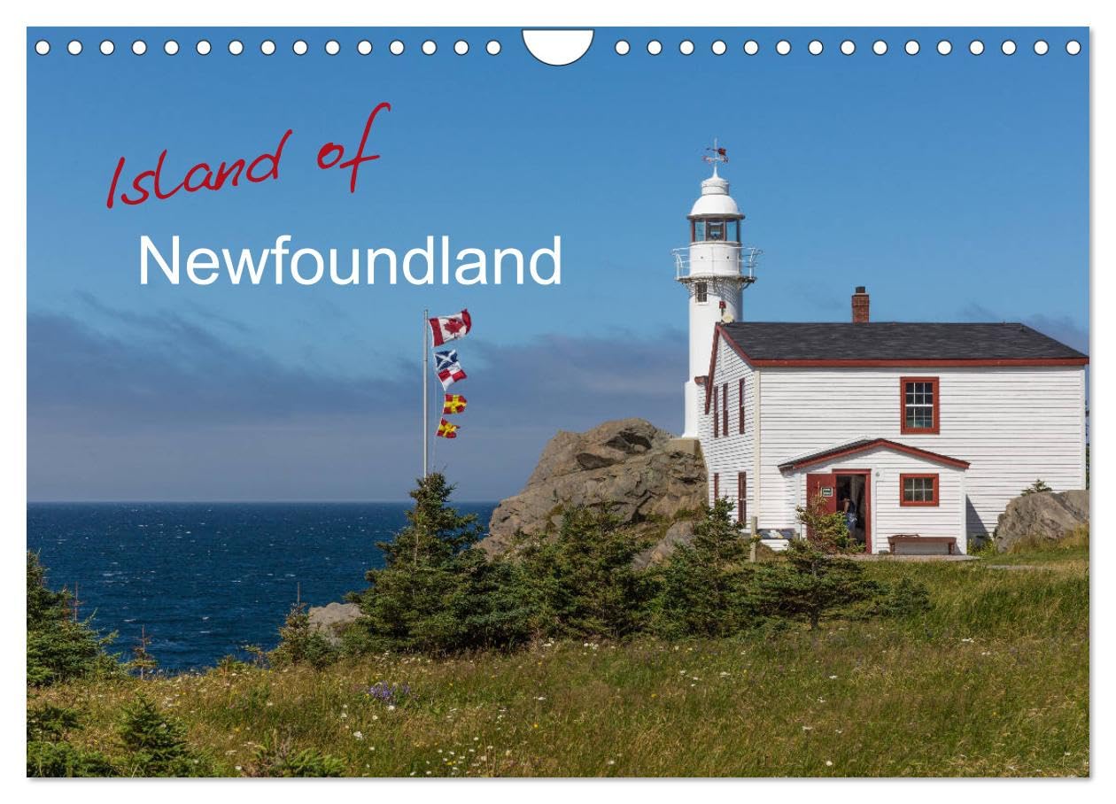 Island of Newfoundland (Wall Calendar 2026 DIN A4 landscape), CALVENDO 12 Month Wall Calendar: Impressions of the island of Newfoundland