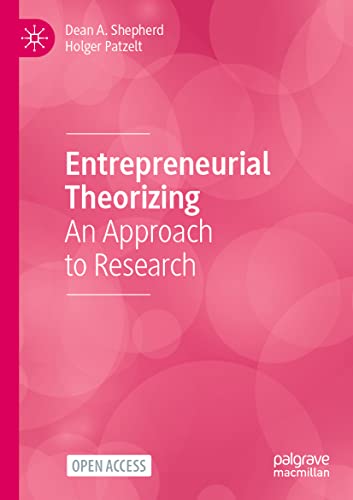 Entrepreneurial Theorizing - Dean A Shepherd Holger Patzelt Kartoniert (TB)