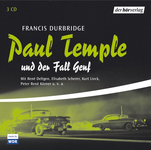 Paul Temple und der Fall Genf [3 CD's Audiobook] von Francis Durbridge