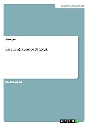 Kirchen(raum)pädagogik