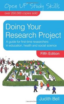 Doing Youp Research Project: A Guide for First-Time Researchers in Education, Health and Social Science (Open Up Study Skills)