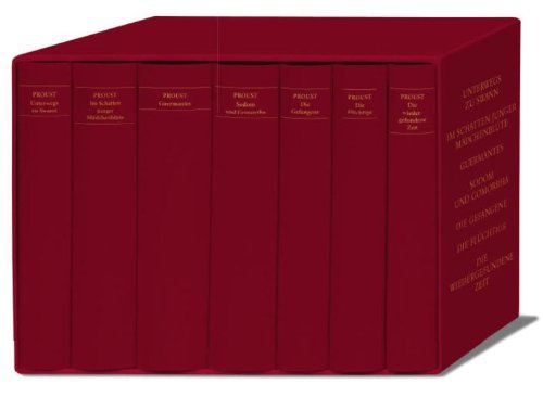 Auf der Suche nach der verlorenen Zeit Werke Frankfurter Ausgabe 7 Teile - Marcel Proust Taschenbuch