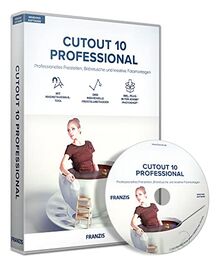 FRANZIS 70806 - CutOut 10 professional Bildbearbeitung und Freistellen - für Laien und Profis - Software für Windows inklusive Photoshop Plug-In