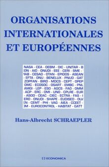 Organisations internationales et européennes