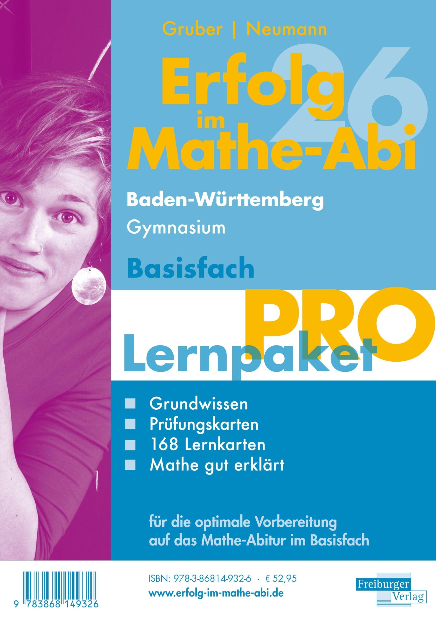Gruber Helmut Erfolg im Mathe-Abi 2026 Lernpaket Basisfach Pro Baden-Württemberg Gymnasium