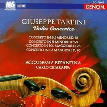 Tartini: Violinkonzerte