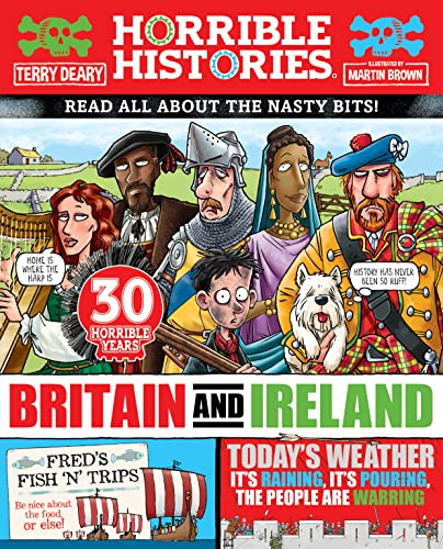 Terry Deary Horrible History Of Britain And Ireland (newspaper Edition) (Horrible Histories)