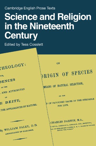 Science and Religion in the 19th Century (Cambridge English Prose Texts)