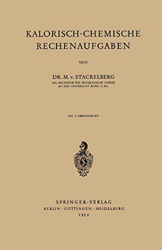 Kalorisch-chemische Rechenaufgaben
