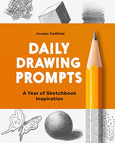 Jordan Dewilde Daily Drawing Prompts, A Year Of Sketchbook Inspiration