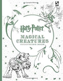 Harry Potter Magical Creatures Colouring Book