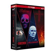 Coffret cult'horror, vol 2, 4 films : inferno ; candyman ; l'exorciste III ; hellraiser, le pacte [Blu-ray] [FR Import]