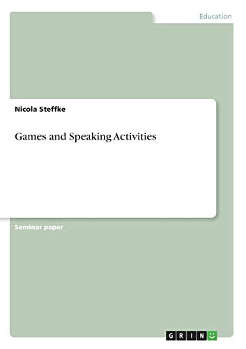 Games and Speaking Activities