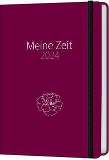 Meine Zeit 2024 - Taschenkalender (Pfingstrose) von Gerth Medien | Buch | Zustand sehr gut