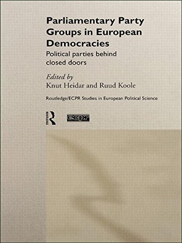 Parliamentary Party Groups in European Democracies: Political Parties Behind Closed Doors (Routledge/ECPR Studies in European Political Science)