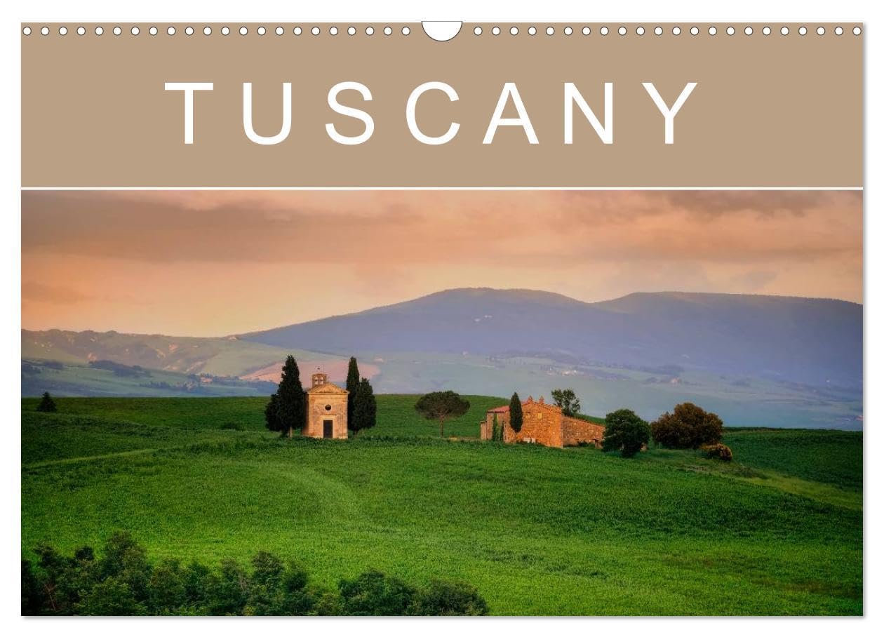 Tuscany (Wall Calendar 2026 DIN A3 landscape), CALVENDO 12 Month Wall Calendar: Discover the splendors of the Tuscan countryside, medieval villages and historical towns.