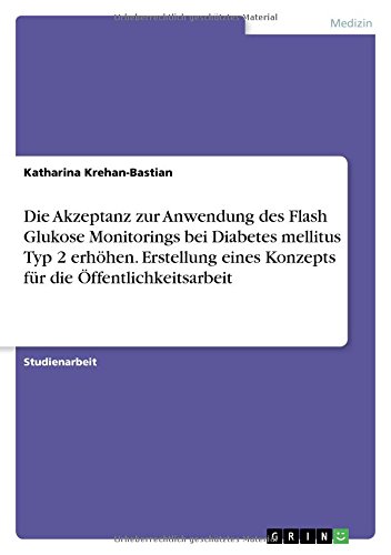 Die Akzeptanz zur Anwendung des Flash Glukose Monitorings bei Diabetes mellitus Typ 2 erhöhen. Erstellung eines Konzepts für die Öffentlichkeitsarbeit