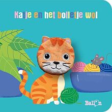 Katje en het bolletje wol (Kartonboek met vingerpopje)