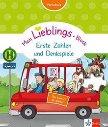 Klett Mein Lieblings-Block Erste Zahlen und Denkspiele: Vorschule ab 5 Jahren. Das kannst du alleine!