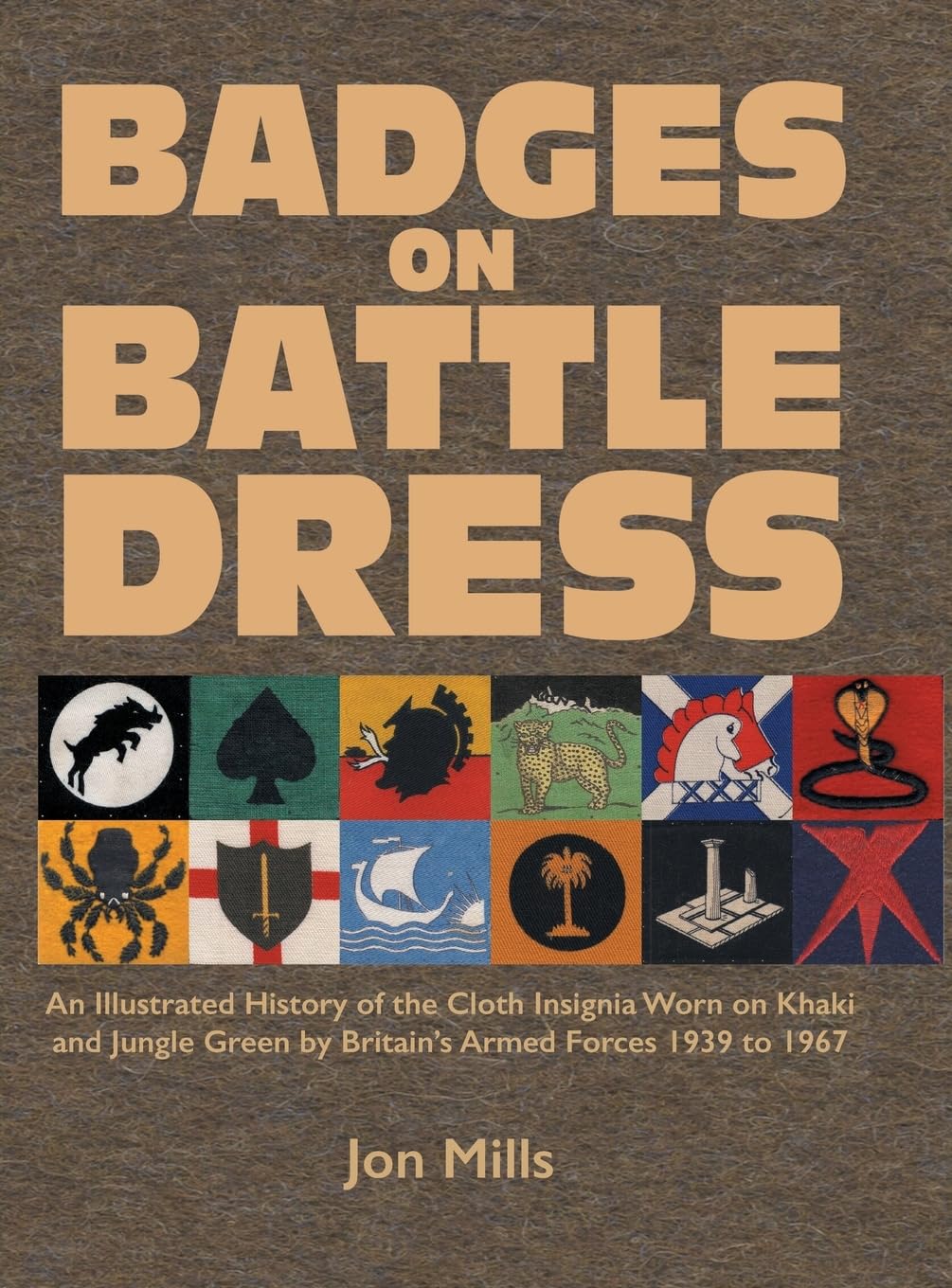 BADGES ON BATTLE DRESS