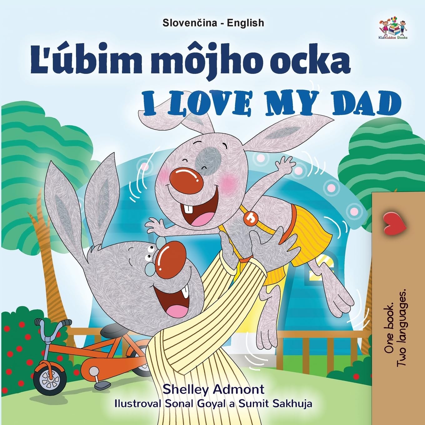 I Love My Dad (Slovak English Bilingual Children's Book) (Slovak English Bilingual Collection)