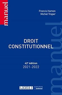 Droit constitutionnel : 2021-2022