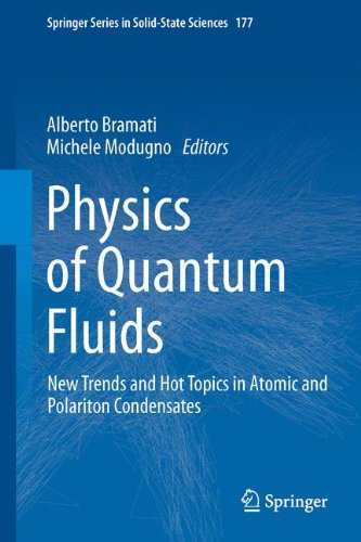 Physics of Quantum Fluids: New Trends and Hot Topics in Atomic and Polariton Condensates (Springer Series in Solid-State Sciences)